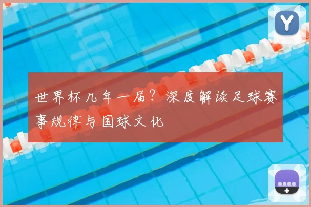 世界杯几年一届?深度解读足球赛事规律与国球文化