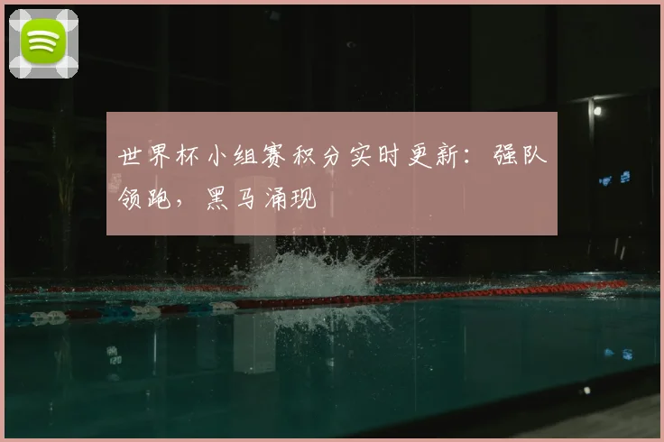 世界杯小组赛积分实时更新：强队领跑，黑马涌现